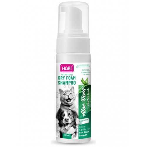 Kedi ve Köpekler Için Köpük Şampuan 200ML