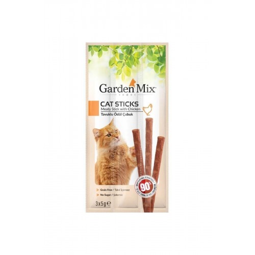 Gardenmix Tavuklu Kedi Stick Ödül 3*5g