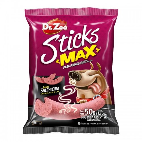 DR. ZOO STICKS MAX SOSİSLİ KÖPEK ÖDÜL ÇUBUĞU 50 GR