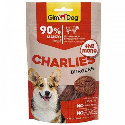 Gimdog Charlies The Mono Burgers Sığır Etli Köpek Ödül Maması 70gr