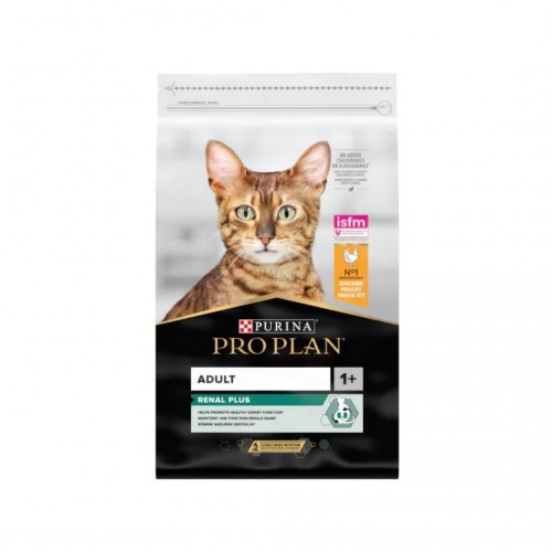 Purina Pro Plan Renal Plus Tavuk Etli Yetişkin Kedi Maması 3 KG