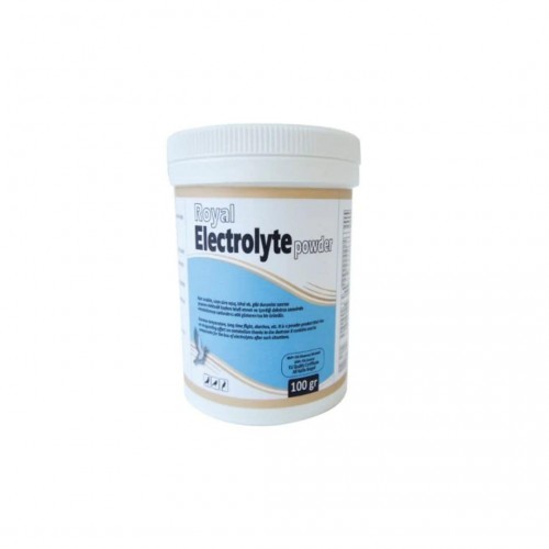 Royal Electrolyte Powder Kanatlılarda Elektrolit Desteği 100 GR