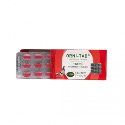 Orni-Tab Hırıltı, Balgam ve Göz Sulanması 1000 MG 12 Tablet