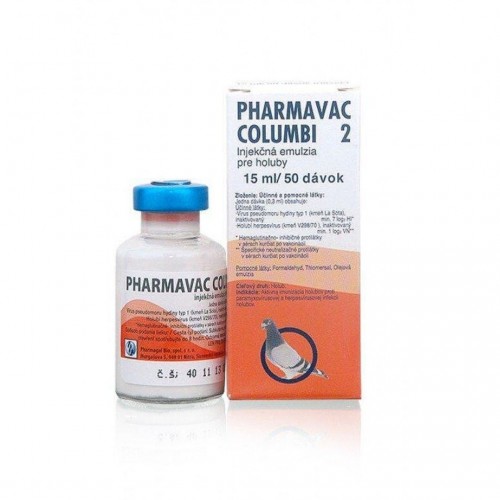 Pharmavac Columbi 2 Güvercin Aşısı 15 ML