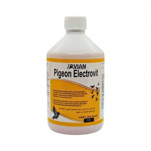 Pigeon Electrovit Güvercin Ve Kafes Kuşları Için Elektrolit Desteği 1000 ML