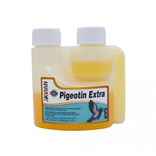 Pigeotin Extra Güvercin ve Kafes Kuşlarında Biotin Desteği 125 ML 